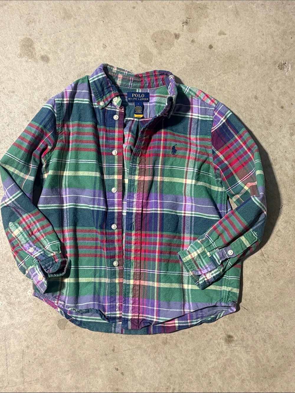 Polo by Ralph Lauren Multicolor Plaid Button-Down Shirt
